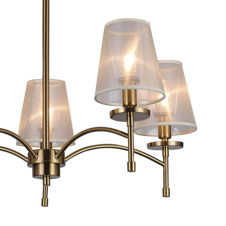 Люстры на штанге — Подвесная люстра Escada Faith 694/5PL Gold купить в 