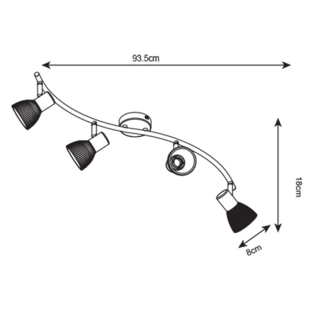 Споты — Спот ARTE Lamp A5062PL-4AB купить в  Споты — Спот ARTE Lamp A5062PL-4AB купить в