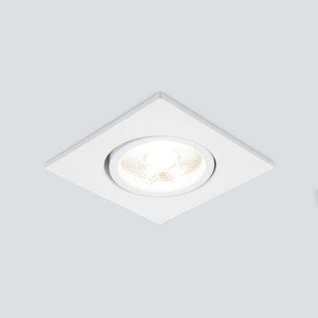 Встраиваемые точечные светильники — Встраиваемый светильник Elektrostandard 15273/LED 5W 4200K WH белый купить в 