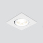 Встраиваемые точечные светильники — Встраиваемый светильник Elektrostandard 15273/LED 5W 4200K WH белый купить в 