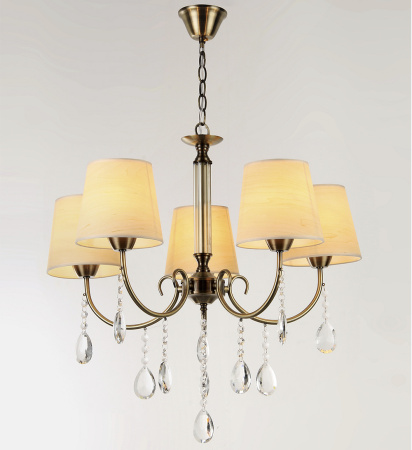 Люстры подвесные — 2936/5 бронза купить в 