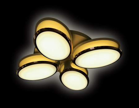 Накладные светильники — Накладной светильник Ambrella Light FG2024 WH 96W+40W D760 купить в 