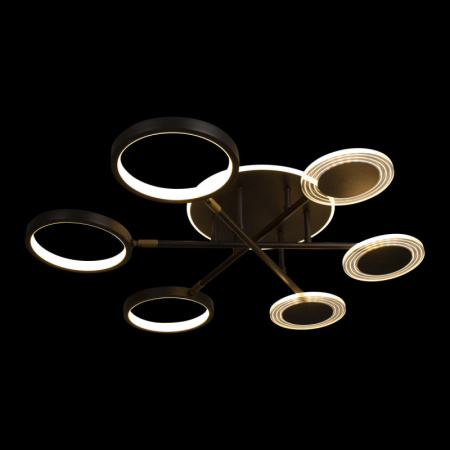 Люстры накладные — Накладная люстра LOFT IT 10164S Black купить в 