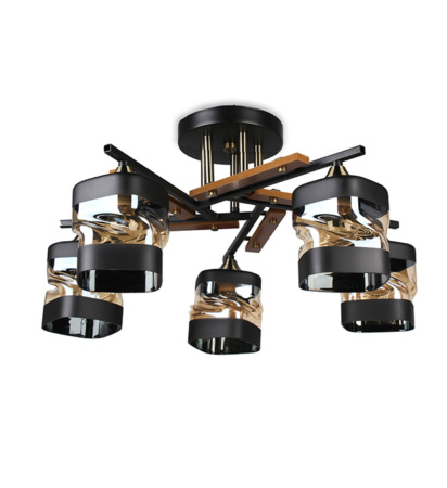 Потолочные люстры — 42282/5 черный купить в 