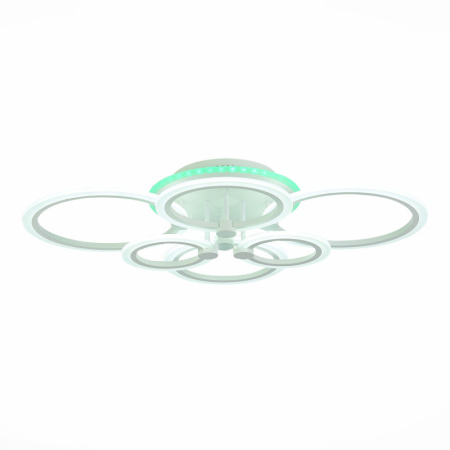 Люстры накладные — Накладная люстра Evoluce SLE500552-06RGB купить в 