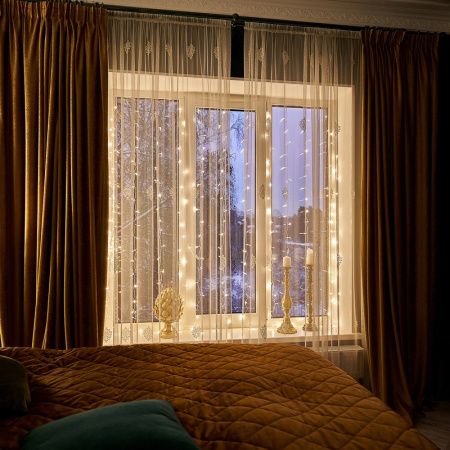 Светодиодные занавесы — Светодиодный занавес Neon-Night 235-056 купить в 