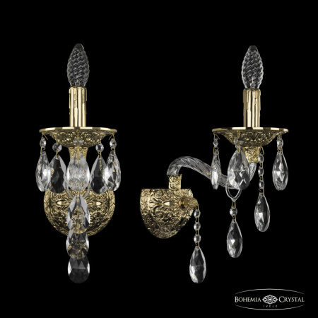 Настенные бра — Бра Bohemia Ivele Crystal 16115B/1/165/XL G купить в  Настенные бра — Бра Bohemia Ivele Crystal 16115B/1/165/XL G купить в