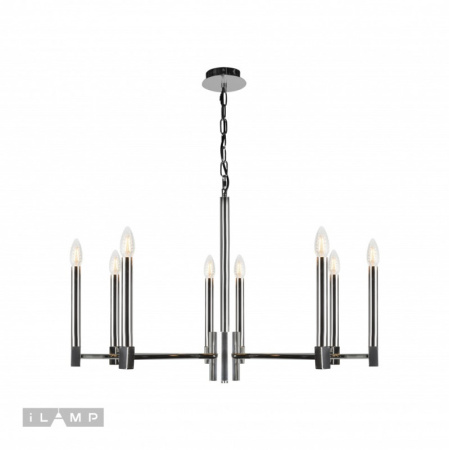 Люстры подвесные — Подвесная люстра iLamp S101/8 CR купить в 