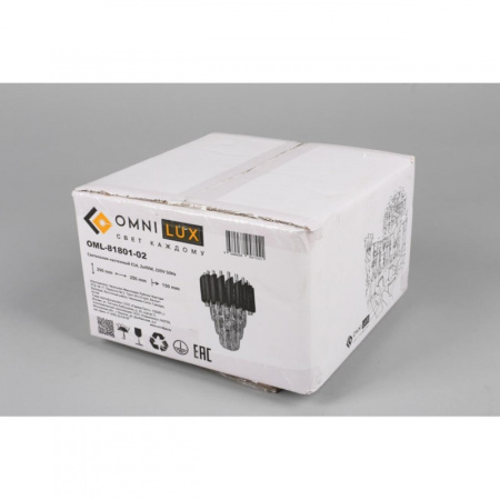 Настенные бра — Бра Omnilux OML-81801-02 купить в 