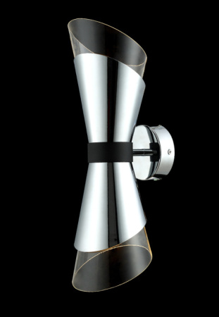 Настенные бра — Бра Crystal Lux GRIS AP2 CHROME купить в 