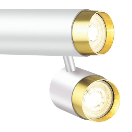 Споты — Спот Lumien Hall Саурис LH8020/2C-WT-GD купить в 