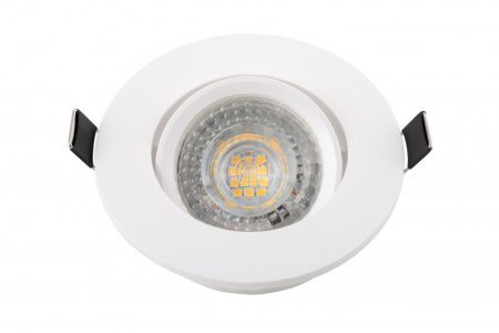 Встраиваемые точечные светильники — Встраиваемый светильник Denkirs DK3020-WH купить в 