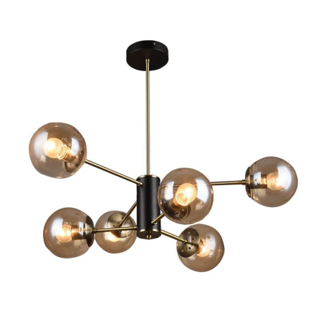 Потолочные люстры — Потолочная люстра Seven Fires Kejla SF3321/6C-AB-BK купить в 