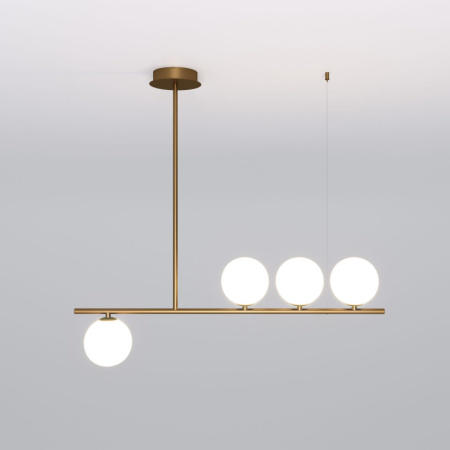 Люстры на штанге — Люстра на штанге Eurosvet 70136/4 латунь купить в 