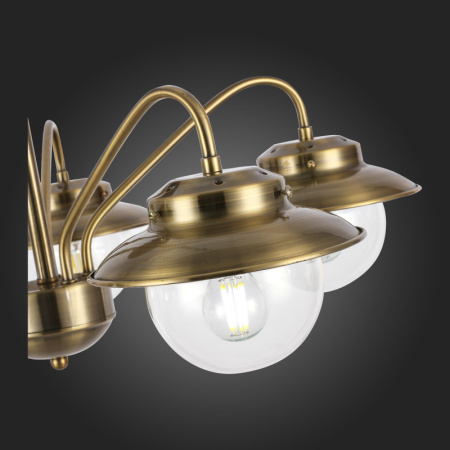 Люстры на штанге — Люстра на штанге Evoluce SLE110102-05 купить в 