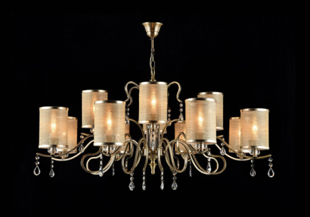 Люстры подвесные — Подвесная люстра Freya FR2300-PL-12-BZ купить в 