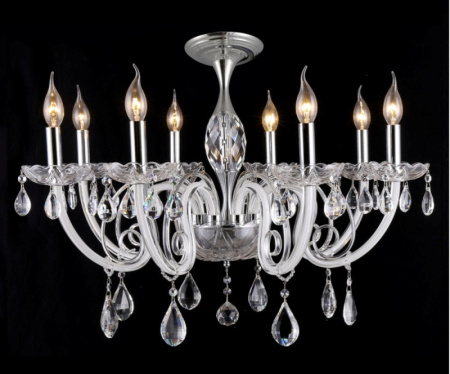 Люстры подвесные — Подвесная люстра Crystal Lux GLAMOUR SP-PL8 купить в 