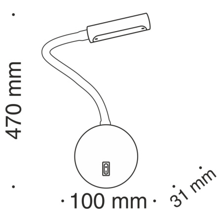 Настенные бра — Бра Maytoni Technical C035WL-L3W3K купить в 