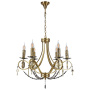 Люстры подвесные — Подвесная люстра Lumien Hall Орабель 2036/6H-ABP-SY купить в 
