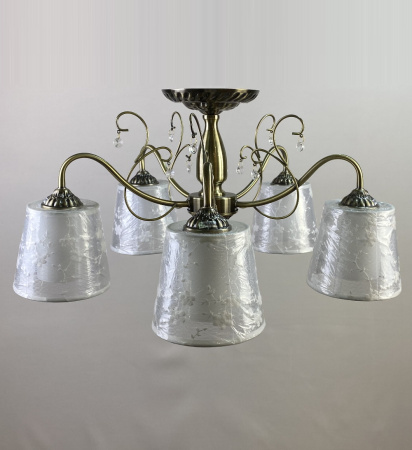 Потолочные люстры — 3559/5 бронза купить в 