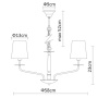 Люстры подвесные — Подвесная люстра ARTE Lamp A1048LM-6CC купить в  Люстры подвесные — Подвесная люстра ARTE Lamp A1048LM-6CC купить в