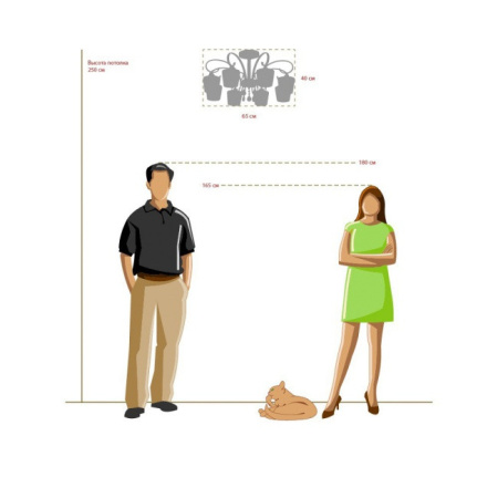 Люстры на штанге — Люстра на штанге MW-Light 315011308 купить в 