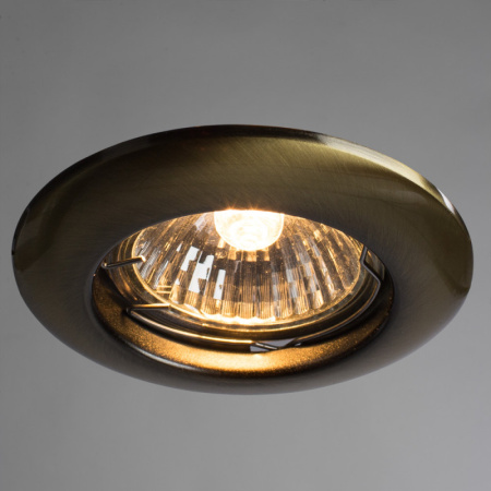 Встраиваемые точечные светильники — Встраиваемый светильник ARTE Lamp A1203PL-1AB купить в  Встраиваемые точечные светильники — Встраиваемый светильник ARTE Lamp A1203PL-1AB купить в