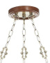 Люстры подвесные — Подвесная люстра Lumien Hall Байон P17028/3AB купить в 
