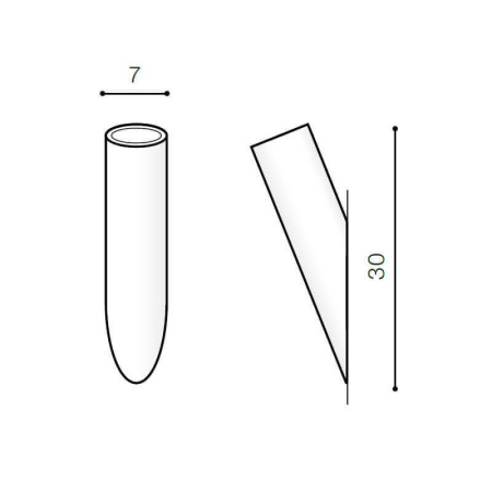 Настенные бра — Настенный светильник Azzardo Torch AZ2207 купить в 