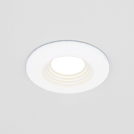 Встраиваемые точечные светильники — Встраиваемый светильник Elektrostandard 9903 LED 3W 3000K COB WH белый купить в 