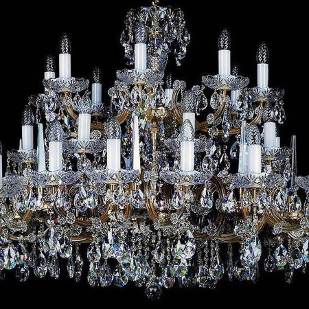 Потолочные люстры — Подвесная люстра Artglass Maria Terezia 32 CE купить в 