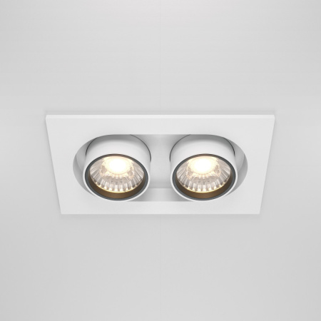 Встраиваемые точечные светильники — Встраиваемый светильник Maytoni Technical DL045-02-10W4K-W купить в 