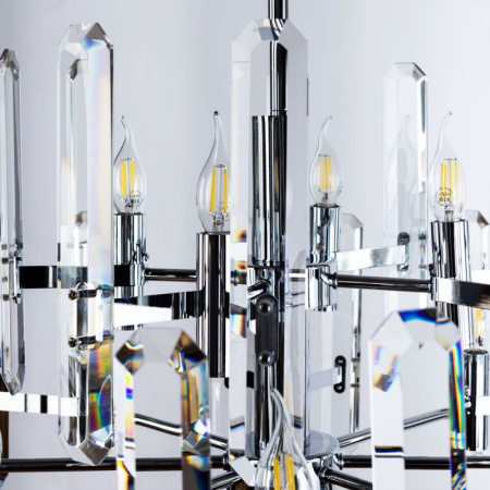 Люстры подвесные — Подвесная люстра Divinare 7136/02 LM-12 купить в 