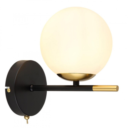 Настенные бра — Бра ARTE Lamp A2224AP-1BK купить в  Настенные бра — Бра ARTE Lamp A2224AP-1BK купить в