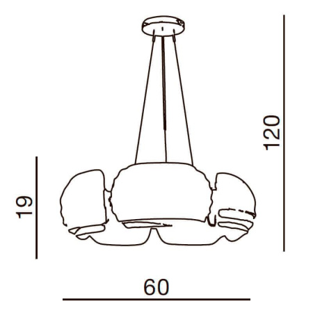 Люстры подвесные — Подвесная люстра Azzardo Rondo AZ0115 купить в  Люстры подвесные — Подвесная люстра Azzardo Rondo AZ0115 купить в