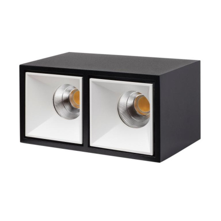 Накладные точечные светильники — Накладной светильник LeDron KUBING 2 Black/White купить в  Накладные точечные светильники — Накладной светильник LeDron KUBING 2 Black/White купить в