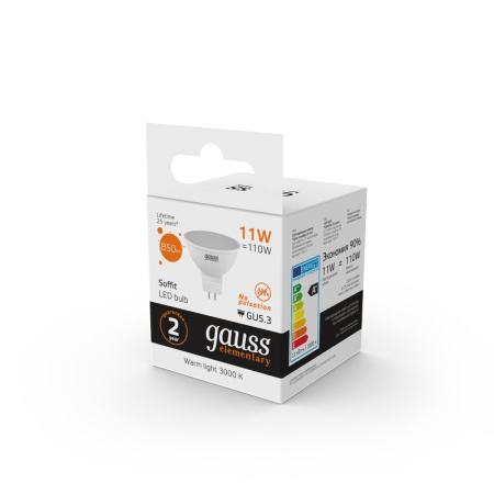 Светодиодные лампы — Светодиодная лампа Gauss 13511 купить в 