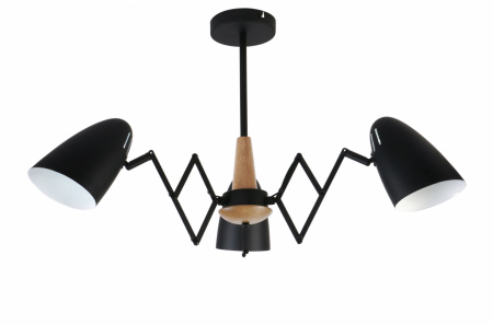 Люстры подвесные — 88291/3 черный купить в 