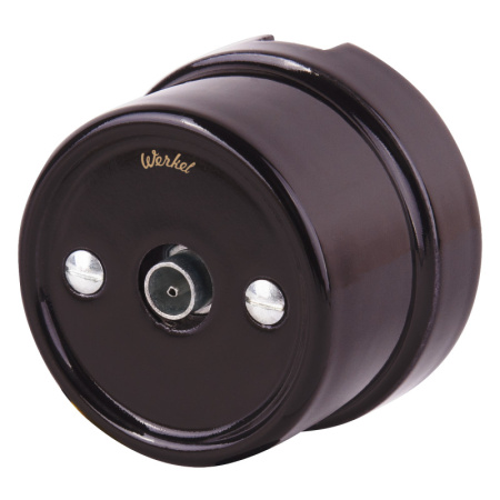 Розетки — Розетка Werkel WL18-02-05 (коричневый) купить в 