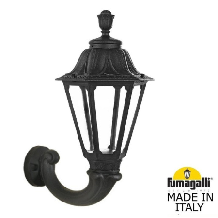 Уличные настенные светильники — Светильник настенный Fumagalli E26.132.000.AXF1R купить в 