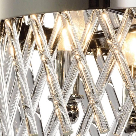 Люстры подвесные — Подвесная люстра Lumien Hall Базиано LH3040/4P-NK-CL купить в 