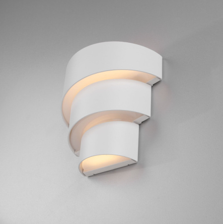 Уличные настенные светильники — Светильник настенный Elektrostandard 1535 TECHNO LED HELIX белый купить в 