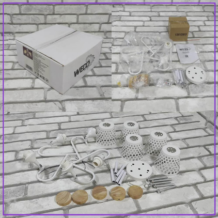 Потолочные люстры — Потолочная люстра Seven Fires Karel SF3326/5C-WT-WD купить в 