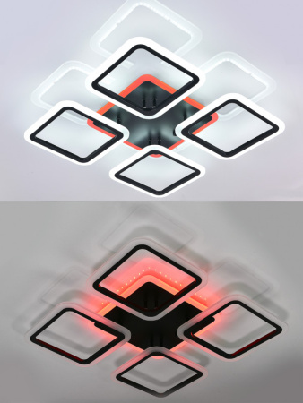 Люстры накладные — Накладная люстра Natali Kovaltseva HIGH-TECH LED LAMPS 82004 BLACK купить в  Люстры накладные — Накладная люстра Natali Kovaltseva HIGH-TECH LED LAMPS 82004 BLACK купить в