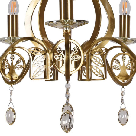 Люстры подвесные — Подвесная люстра Lumien Hall Ауэрель 2031/5H-BRGD-CGN купить в 