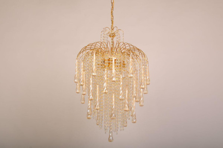 Люстры подвесные — Подвесная люстра Abrasax Greta L.7101-6AMBER купить в 