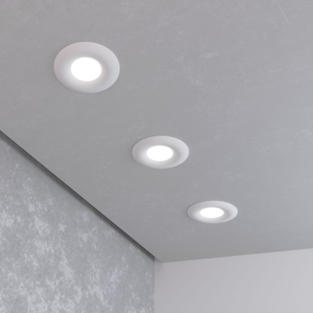 Встраиваемые точечные светильники — Встраиваемый светильник Elektrostandard 123 MR16 белый купить в 