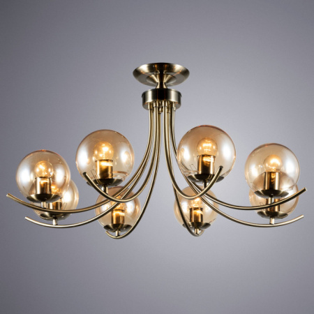 Люстры накладные — Накладная люстра ARTE Lamp A2715PL-8AB купить в  Люстры накладные — Накладная люстра ARTE Lamp A2715PL-8AB купить в