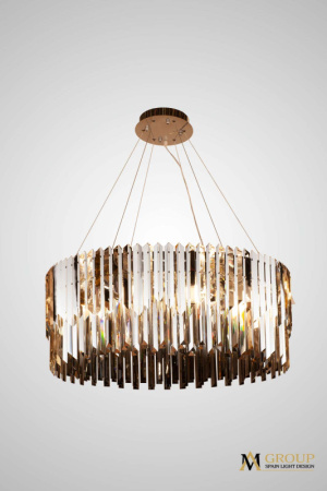 Люстры подвесные — Подвесная люстра AM Group ROBERTO CAVALLI L800 CH купить в 