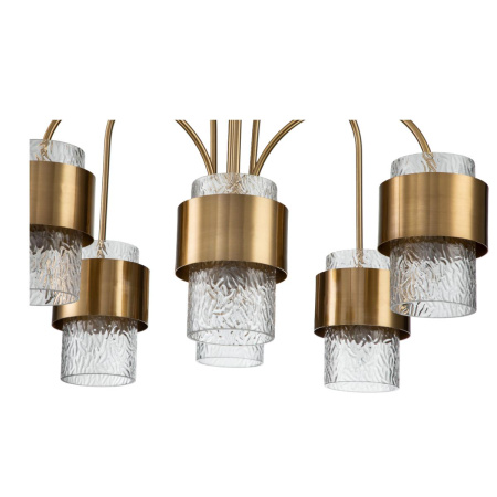 Люстры подвесные — Подвесная люстра Indigo ELEGANZA 12019/A/6P Brass V000322 купить в  Люстры подвесные — Подвесная люстра Indigo ELEGANZA 12019/A/6P Brass V000322 купить в